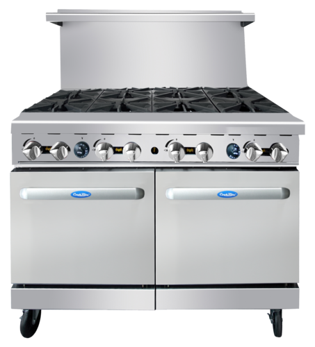 CookRite - AGR-8B-LP - AGR-8B-NG - Range, 48", 8 Open Burners - Maltese & Co