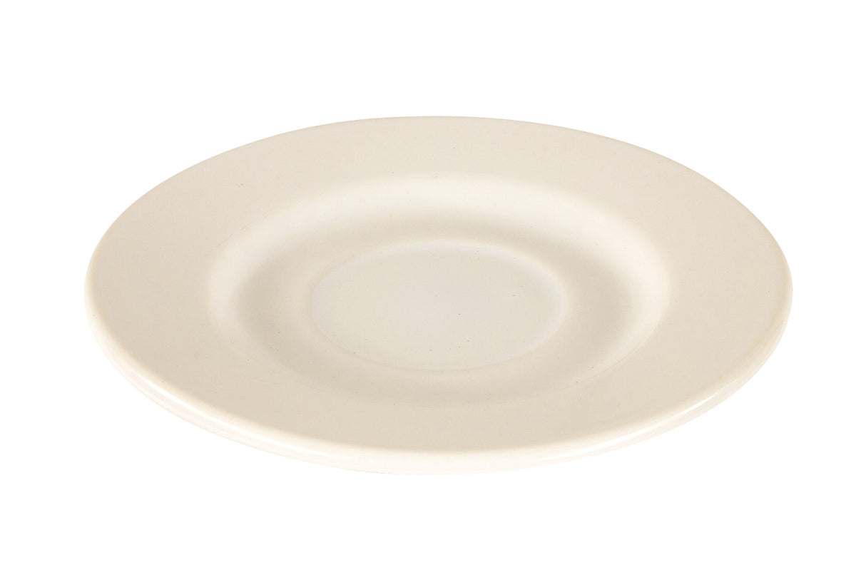 Crestware - ALR21 - Alpine White R.E. 6" Saucer - Maltese & Co New and Used  restaurant Equipment 