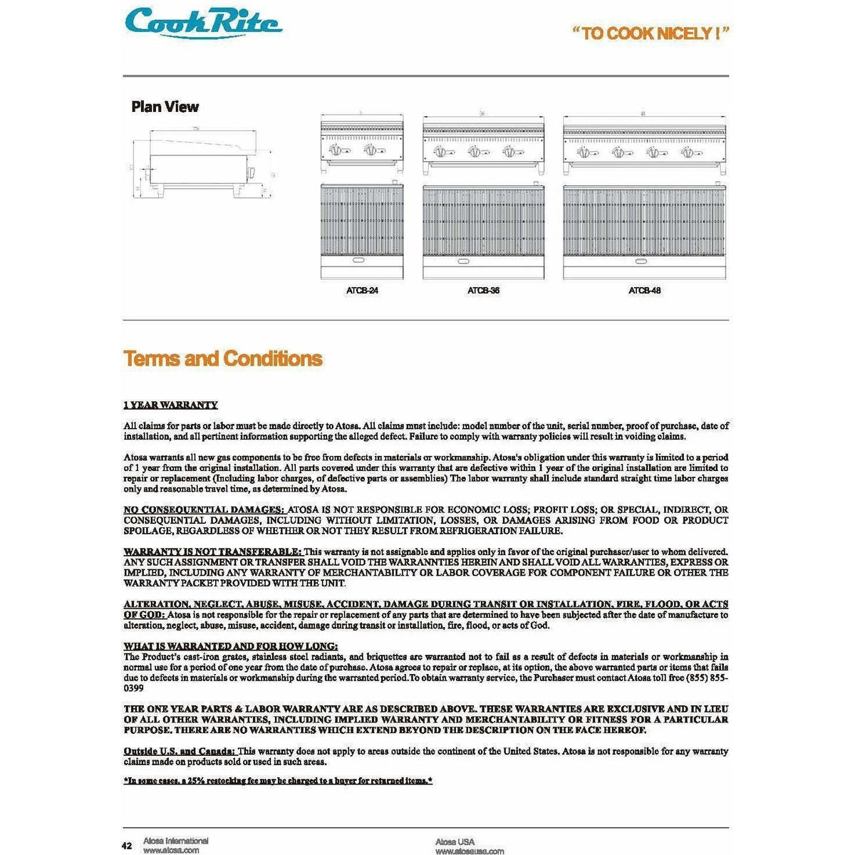 CookRite - 3 Burners, Independent Manual Control - Liquid Propane - Maltese & Co New and Used  restaurant Equipment 