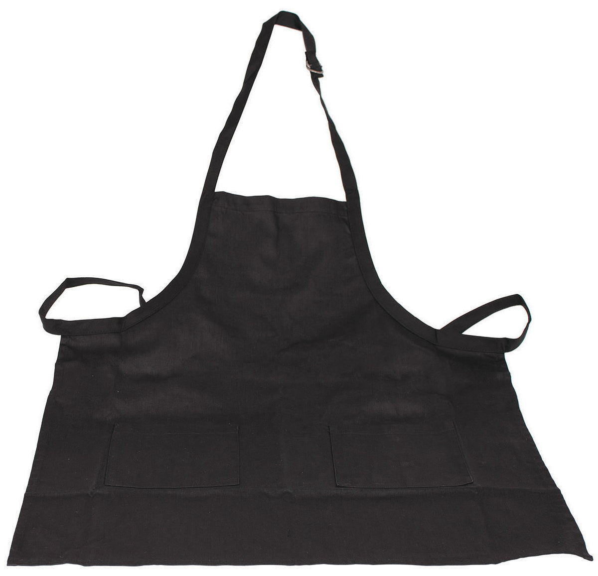 Crestware - BABL - Bib Apron 2 Pocket - Black - Maltese & Co New and Used  restaurant Equipment 