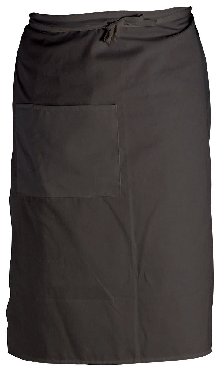 Crestware - BBL - Bistro Apron 2 Pocket - Black - Maltese & Co New and Used  restaurant Equipment 