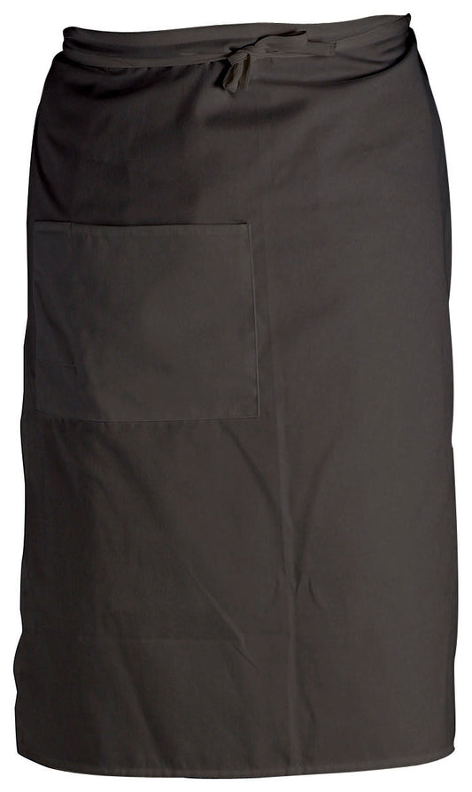 Crestware - BBL - Bistro Apron 2 Pocket - Black - Maltese & Co New and Used  restaurant Equipment 