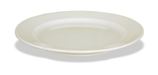 Crestware - BEL46 - Bello 10" Plate, Wide Rim, White - Maltese & Co New and Used  restaurant Equipment 
