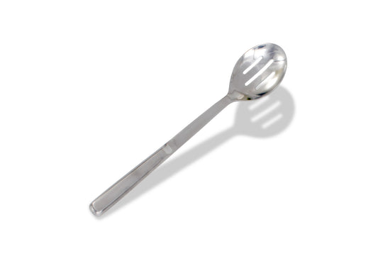 Crestware - BUF3 - Hollow Handle Slotted Spoon - Maltese & Co New and Used  restaurant Equipment 