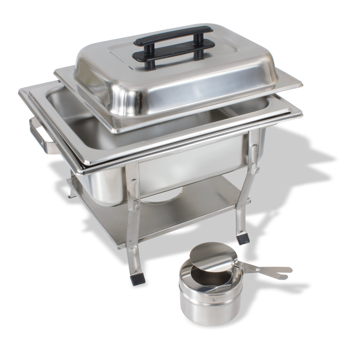 Crestware - CHA-HALF - Chafing Dish Half Size - Maltese & Co New and Used  restaurant Equipment 