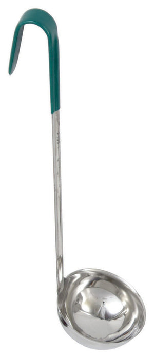 Crestware - CL06 - 6 oz. Teal Handle Ladle - Maltese & Co New and Used  restaurant Equipment 