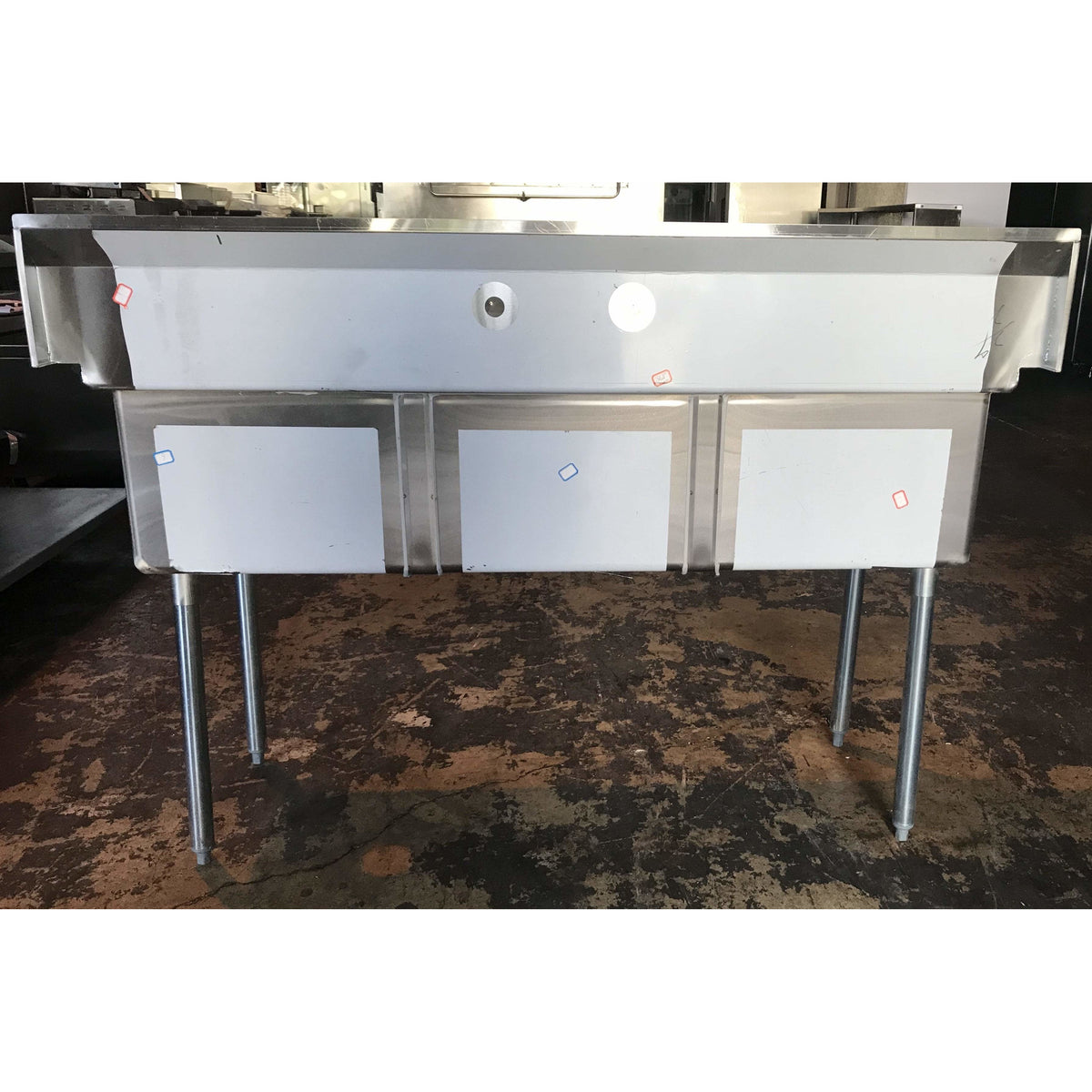 Stortec S18-30  3 COMPARTMENT SINK - Maltese & Co New and Used  restaurant Equipment 