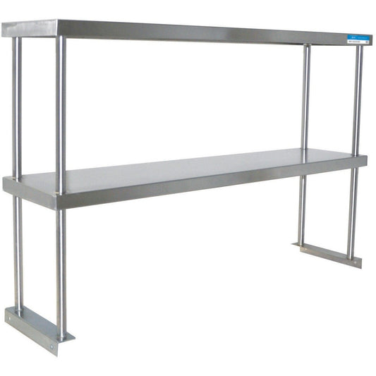 BK Resources- Double Overshelf, Table Mount-BK-OSD1272-072617-N - Maltese & Co New and Used  restaurant Equipment 