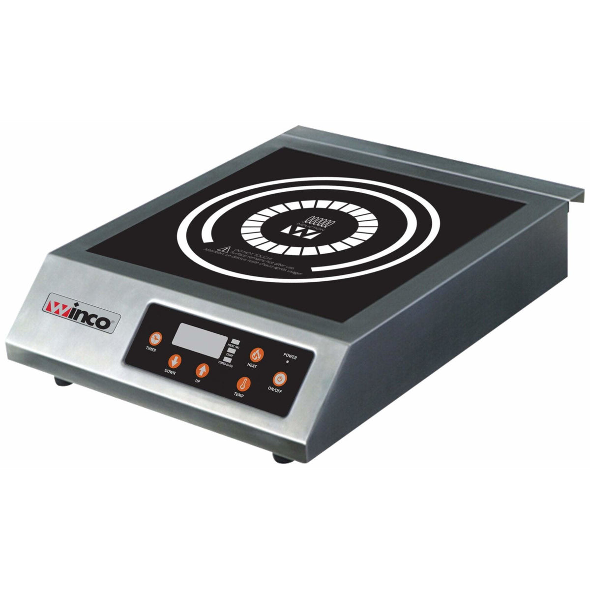 Winco - EIC-400B - Commercial Electric Induction Cooker, 240V, 3200W, 15 Amp, ETL, NSF - Countertop - Maltese & Co New and Used  restaurant Equipment 