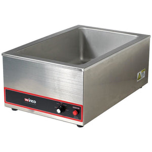 Winco - FW-S500 - Electric Food Warmer, 20" x 12" Opening, 1200W, 120V - Countertop - Maltese & Co New and Used  restaurant Equipment 