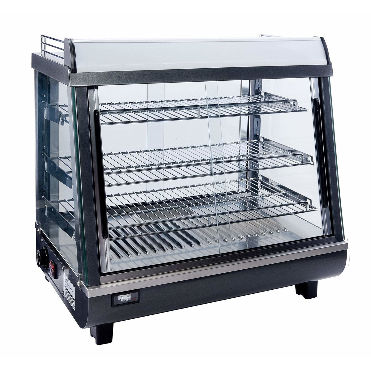 Winco - HDM-26 - Heated Display, 26"H x 26-1/2"L, 1050W - Countertop - Maltese & Co New and Used  restaurant Equipment 