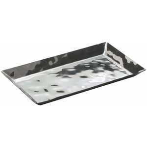 Winco - HPO-14 - Premium Display Tray, Oblong, 13-3/4" x 7-3/4" x 1", Extra Heavy, Stainless Steel - Buffet Service - Maltese & Co New and Used  restaurant Equipment 