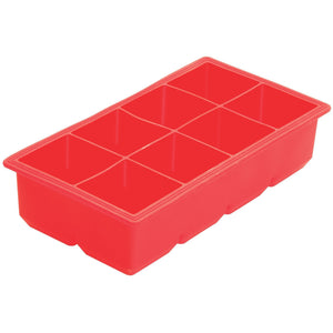 Winco - ICCT-8R - Ice cube tray, Silicone, 8-Cubes - Bar Supplies - Maltese & Co New and Used  restaurant Equipment 