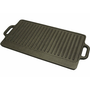 Winco - IGD-2095 - Reversible Griddle/Grill, Cast Iron, 20" x 9.5" - Cookware - Maltese & Co New and Used  restaurant Equipment 