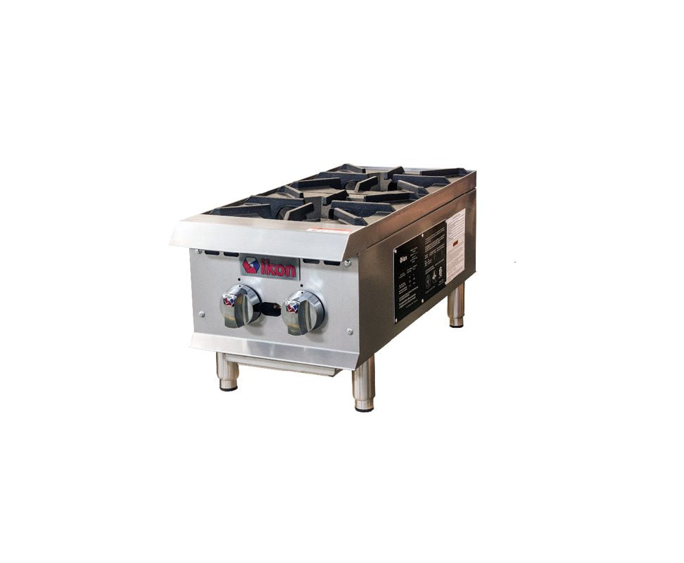 IKON COOKING - IHP-2-12 - Gas Hotplate - 2 burner - Brand New - Maltese & Co New and Used  restaurant Equipment 