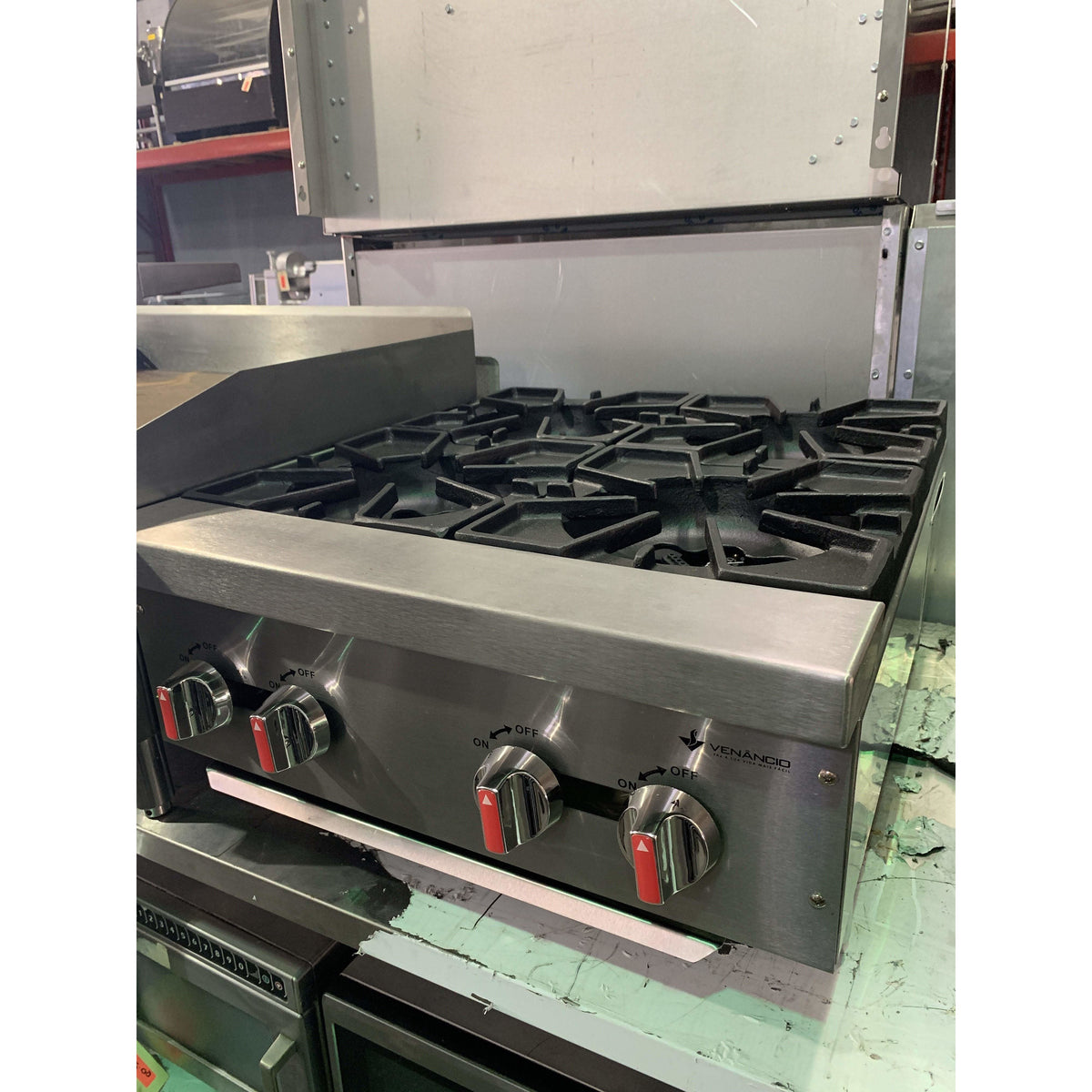VENANCIO 24" COUNTERTOP HOT PLATE - Maltese & Co New and Used  restaurant Equipment 