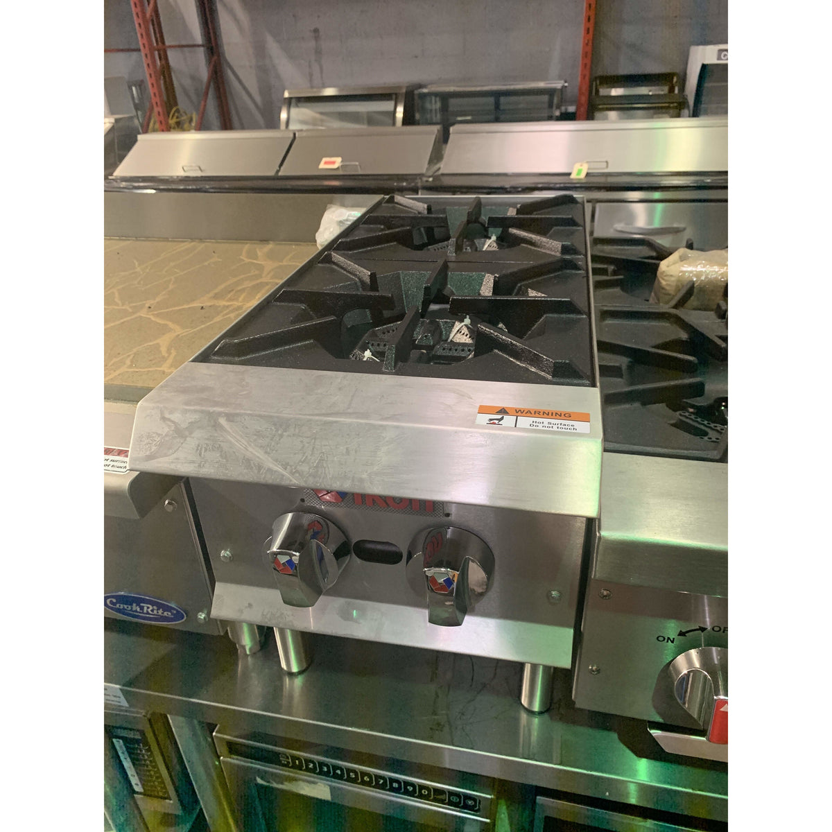 IKON HOT PLATE COUNTER-TOP 12" GAS GH122LP - Maltese & Co New and Used  restaurant Equipment 