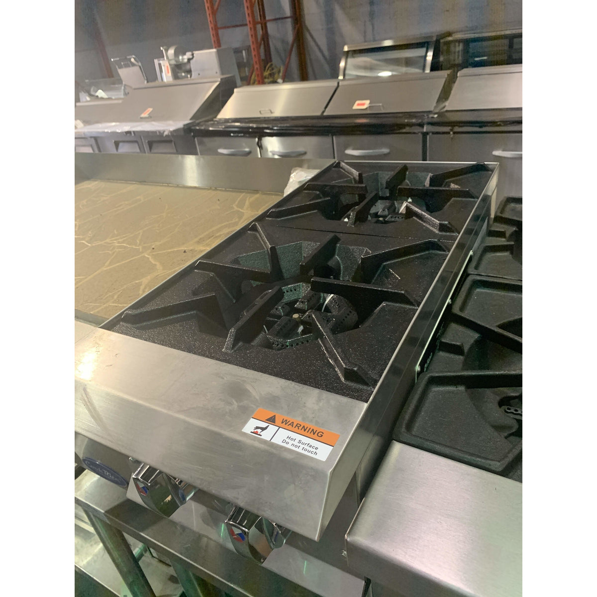 IKON HOT PLATE COUNTER-TOP 12" GAS GH122LP - Maltese & Co New and Used  restaurant Equipment 