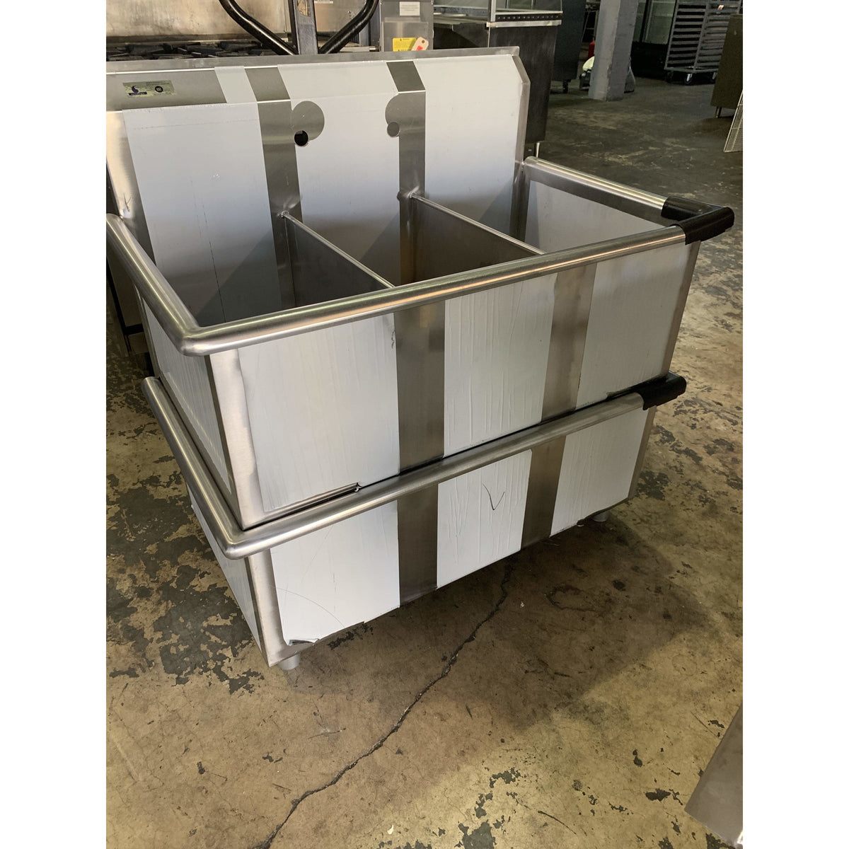 STORTEC S121-30 THREE COMPARTMENT SINK - Maltese & Co New and Used  restaurant Equipment 