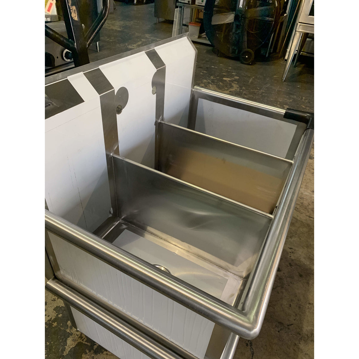STORTEC S121-30 THREE COMPARTMENT SINK - Maltese & Co New and Used  restaurant Equipment 