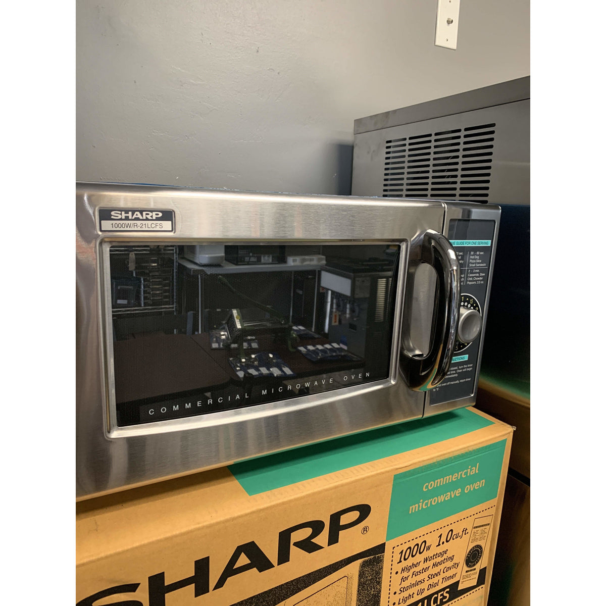 SHARP MICROWAVE OVEN 1000 WATTS R-21LCFS - Maltese & Co New and Used  restaurant Equipment 