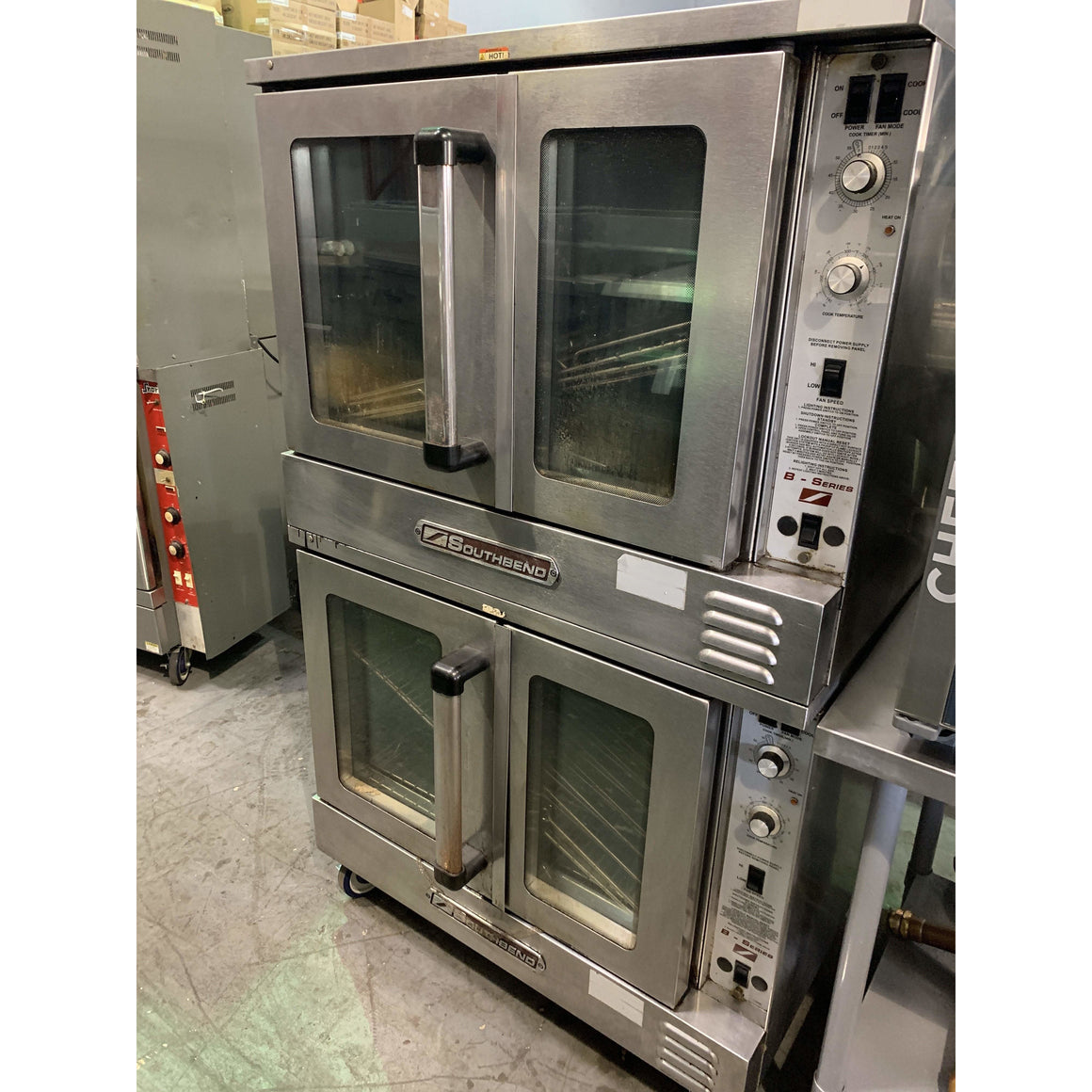 USED SOUTHBEND DOUBLE DECK CONVECTION OVEN BGS/22SC - Maltese & Co New and Used  restaurant Equipment 