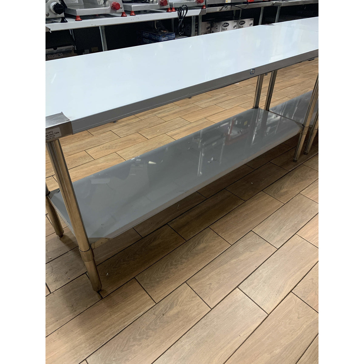 ATOSA STAINLESS STEEL WORK TABLE 24x72 SSTW-2472 - Maltese & Co New and Used  restaurant Equipment 