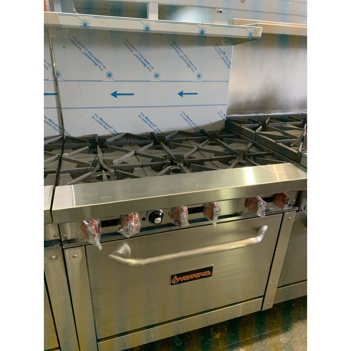 SIERRA RESTAURANT RANGE 36" GAS SR-6-36 - Maltese & Co New and Used  restaurant Equipment 