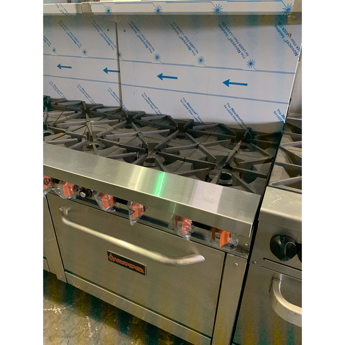 SIERRA RESTAURANT RANGE 36" GAS SR-6-36 - Maltese & Co New and Used  restaurant Equipment 