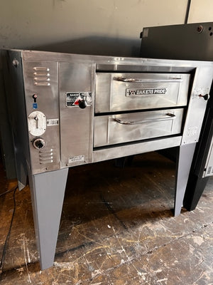 Bakers Pride GS-805 - Gas Deck Oven - SUPERDeck Series 53" - Maltese & Co