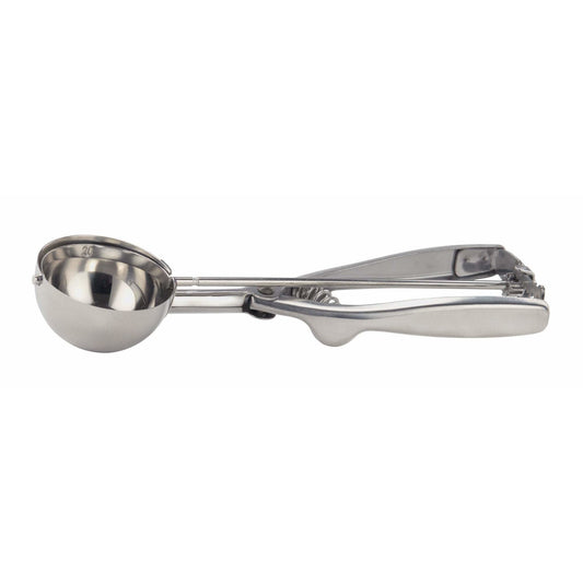 Winco - ISS-20 - Disher/Portioner, 2-1/2oz, Stainless Steel - Kitchen Utensils - Maltese & Co New and Used  restaurant Equipment 