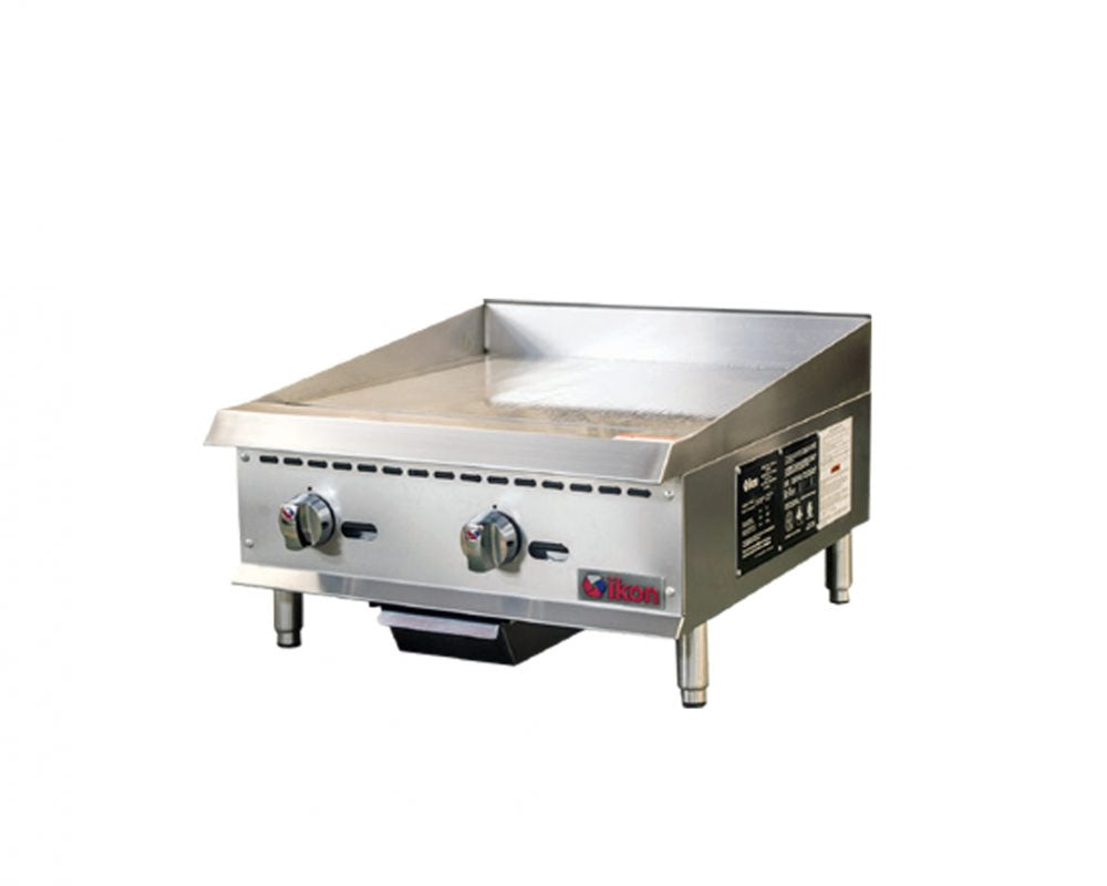 IKON COOKING - IMG-24  - Manual griddle - 24” - Brand New - Maltese & Co New and Used  restaurant Equipment 