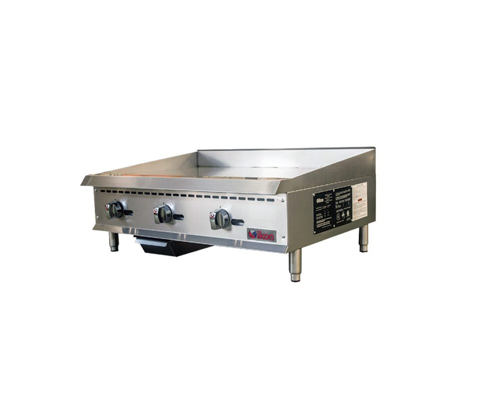 IKON COOKING - IMG-36  - Manual griddle - 36" - Brand New - Maltese & Co New and Used  restaurant Equipment 