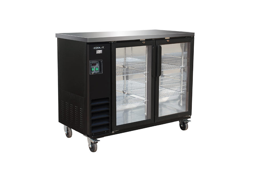 IKON - IBB49-2G-24 - Back Bar Refrigerator Swing Doors - Brand New - Maltese & Co New and Used  restaurant Equipment 