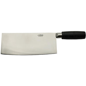 Winco - KC-601 - Chinese Cleaver, POM Hdl, 8" Blade - Chef Cutlery - Maltese & Co New and Used  restaurant Equipment 