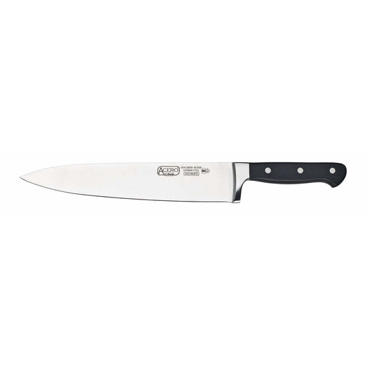 Winco - KFP-100 - ACERO 10" Chef Knife, Triple Riveted, Full Tang Forged Blade - Chef Cutlery - Maltese & Co New and Used  restaurant Equipment 