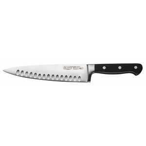 Winco - KFP-84 - ACERO 8" Chef's Knife, Hollow Ground - Chef Cutlery - Maltese & Co New and Used  restaurant Equipment 