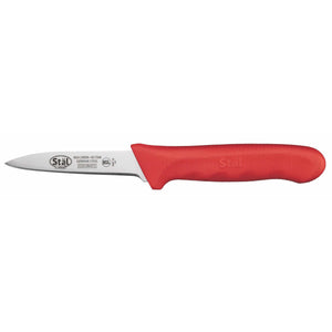 Winco - KWP-30R - STAL 3-1/4" Paring Knife, Red PP Hdl, 2pcs/pk - Chef Cutlery - Maltese & Co New and Used  restaurant Equipment 