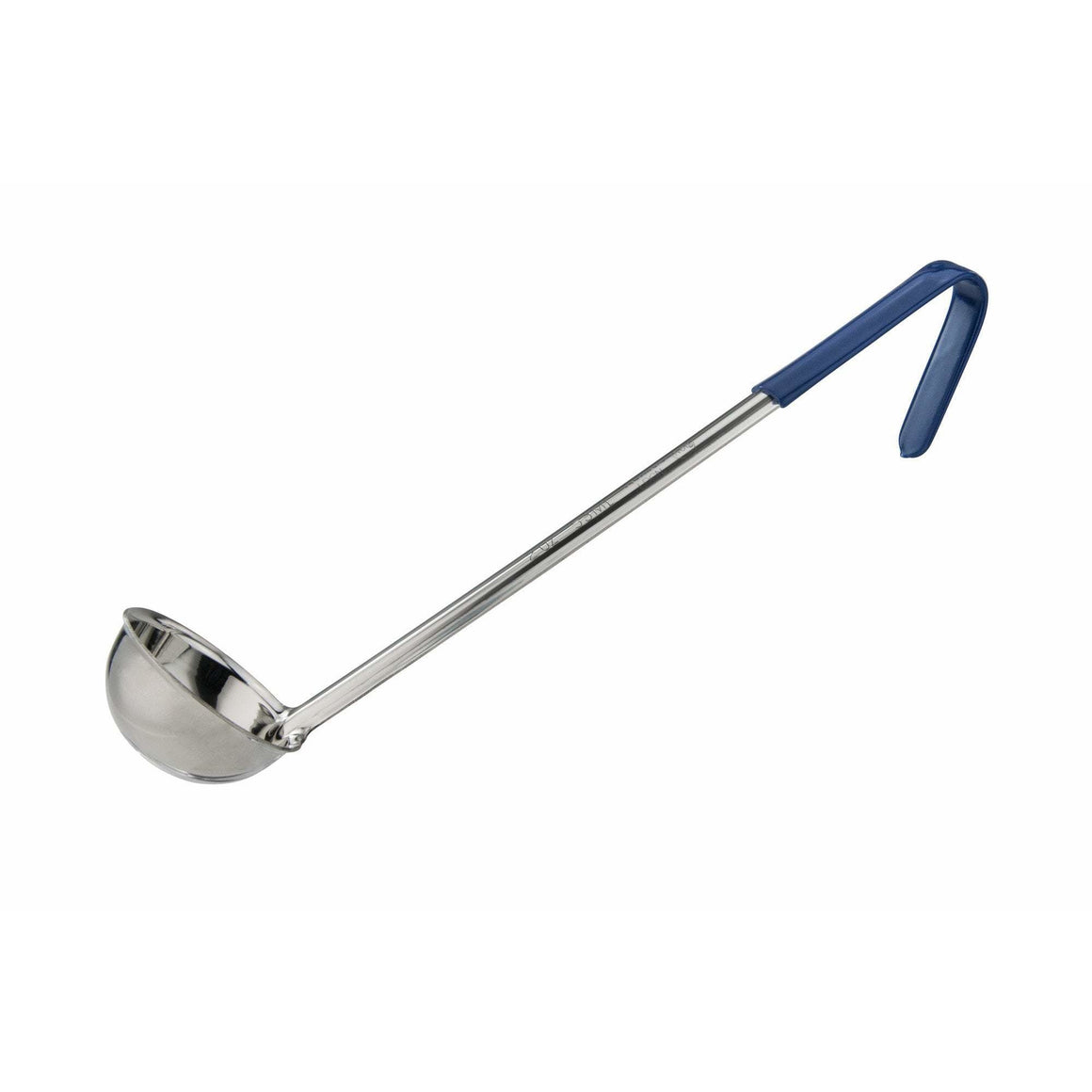 Winco - LDCN-2 - Winco Prime One-piece Stainless Steel 2oz Ladle, Blue, NSF - Kitchen Utensils - Maltese & Co New and Used  restaurant Equipment 