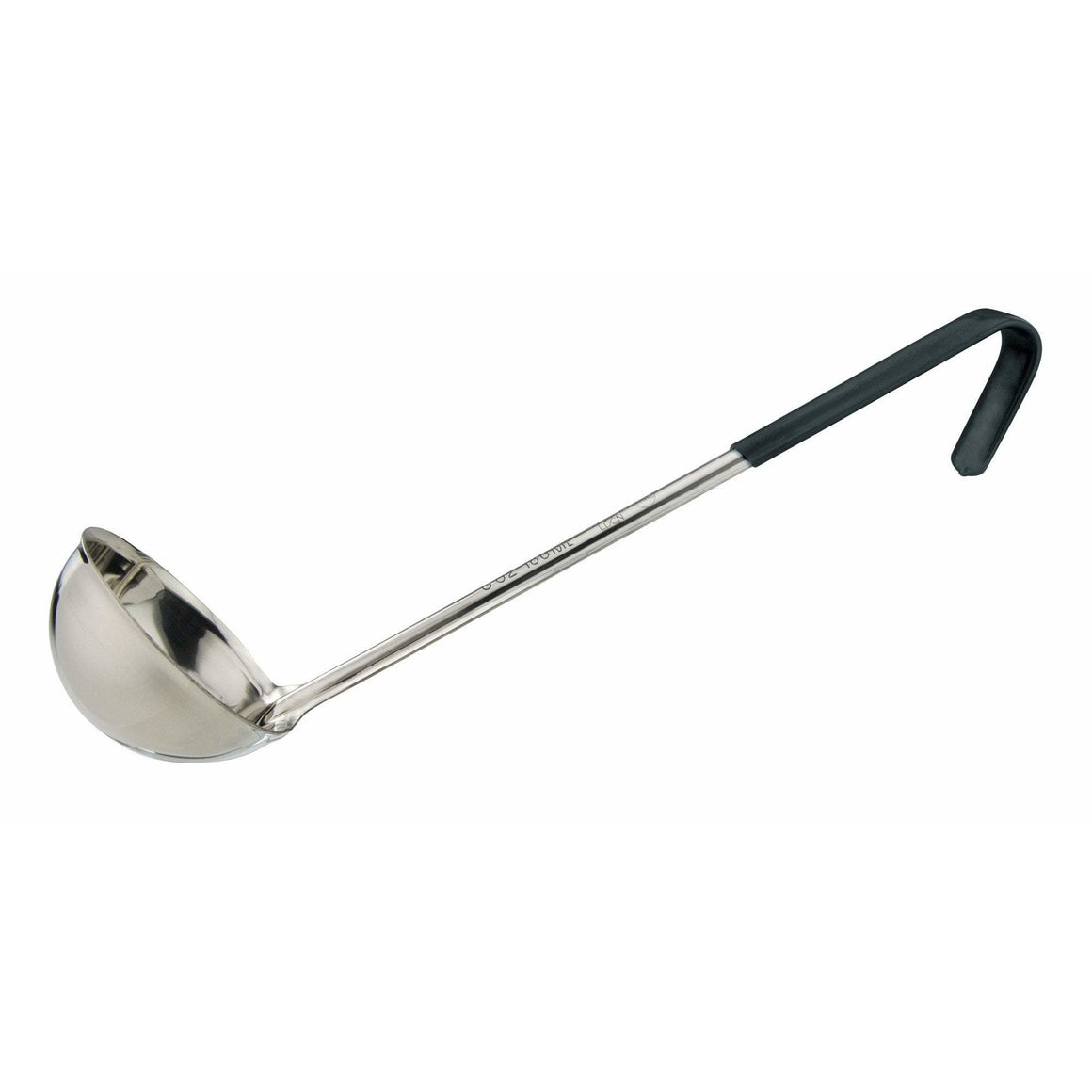 Winco - LDCN-6K - Winco Prime One-piece Stainless Steel 6oz Ladle, Black, NSF - Kitchen Utensils - Maltese & Co New and Used  restaurant Equipment 