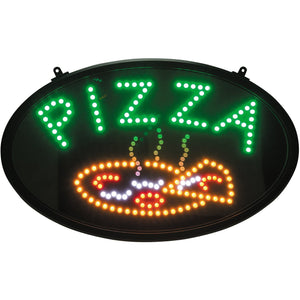 Winco - LED-11 - LED Sign, "Pizza", 3 Pattern, Dust Cover - Dining Service - Maltese & Co New and Used  restaurant Equipment 