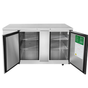 Atosa MBB69GR 69'' Back Bar Cooler - Stainless Steel Exterior & Interior - 21.5 Cubic Ft - Maltese & Co New and Used  restaurant Equipment 