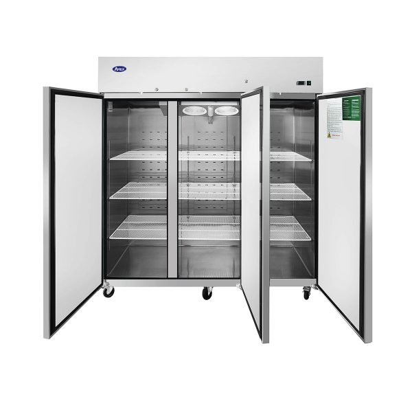 Atosa - Top Mount - Three Door Refrigerator - 64.88 Cubic Ft. - Maltese & Co New and Used  restaurant Equipment 