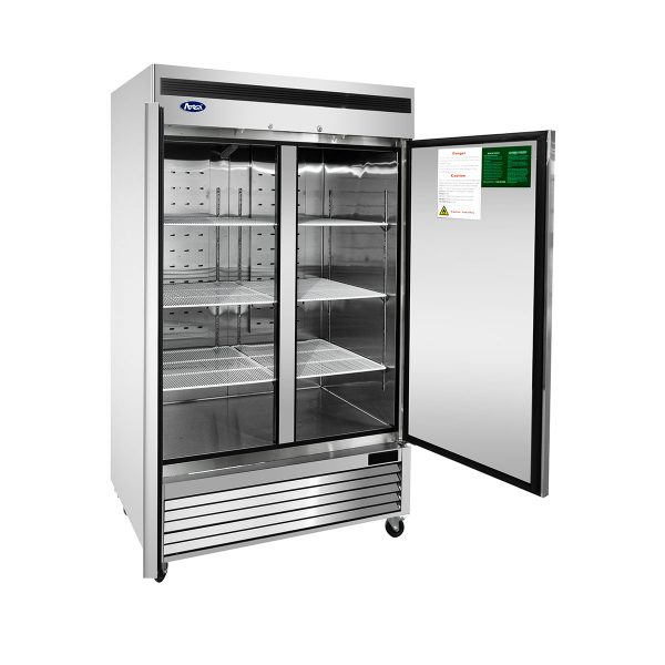 Atosa - MBF8507 Bottom Mount - Two Door Refrigerator - 44.77 Cubic Ft. - Maltese & Co New and Used  restaurant Equipment 