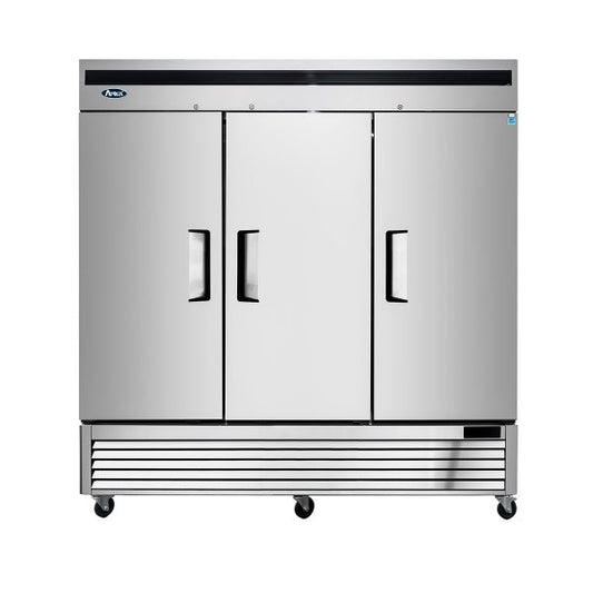 Atosa - Bottom Mount - Three Door Refrigerator - 67.99 Cubic Ft. - Maltese & Co New and Used  restaurant Equipment 