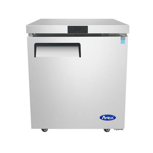 Atosa MGF8405GR 27'' Undercounter Freezer - 7.15 Cubic Ft. - Maltese & Co New and Used  restaurant Equipment 