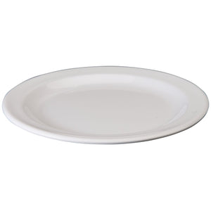 Winco - MMPR-7W - 7-1/2" Melamine Round Dessert Plates, White - Dinnerware - Maltese & Co New and Used  restaurant Equipment 