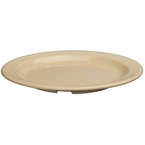 Winco - MMPR-8 - 8" Melamine Round Plates, Tan - Dinnerware - Maltese & Co New and Used  restaurant Equipment 