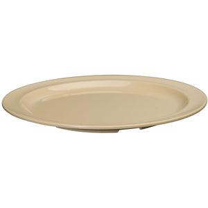 Winco - MMPR-9 - 9" Melamine Round Plates, Tan - Dinnerware - Maltese & Co New and Used  restaurant Equipment 