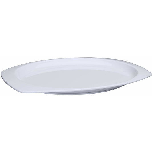 Winco - MMPT-117W - 11-1/2" x 7-1/2" Melamine Rectangular Platters, White - Dinnerware - Maltese & Co New and Used  restaurant Equipment 